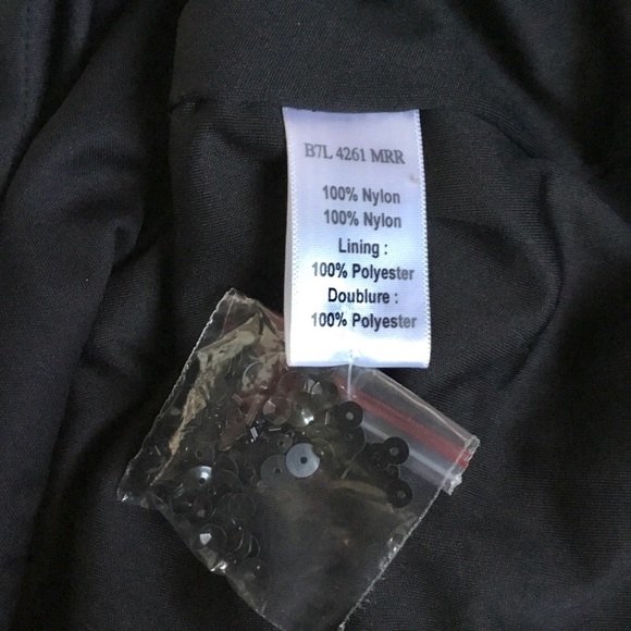 Parker Black Cold Shoulder Little Black Dress Sz 8 - Picture 14 of 16